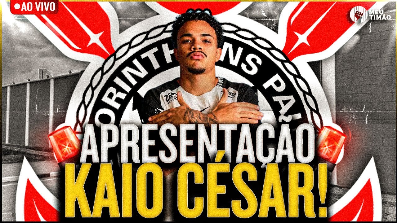 AO VIVO 🔴 COLETIVA DE APRESENTAÇÃO DO KAIO CÉSAR