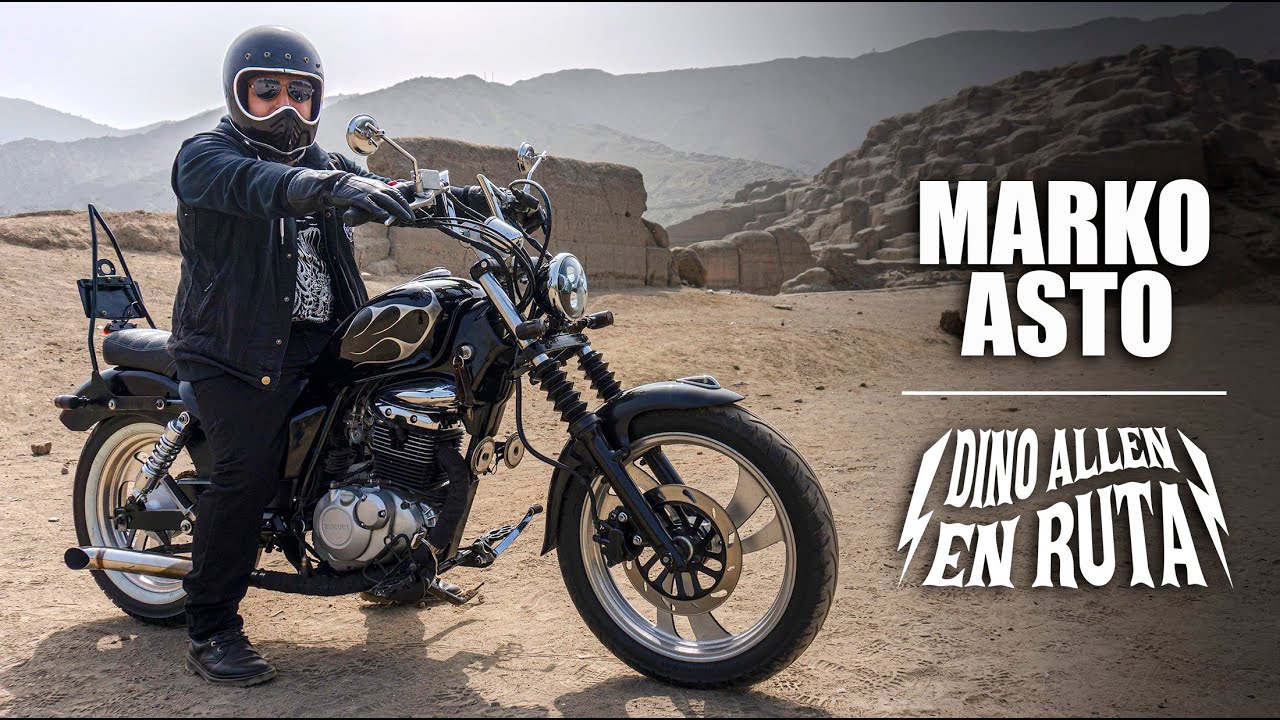 DINO ALLEN EN RUTA / Invitado MARKO #custom #chopper #cruiser #GZ150