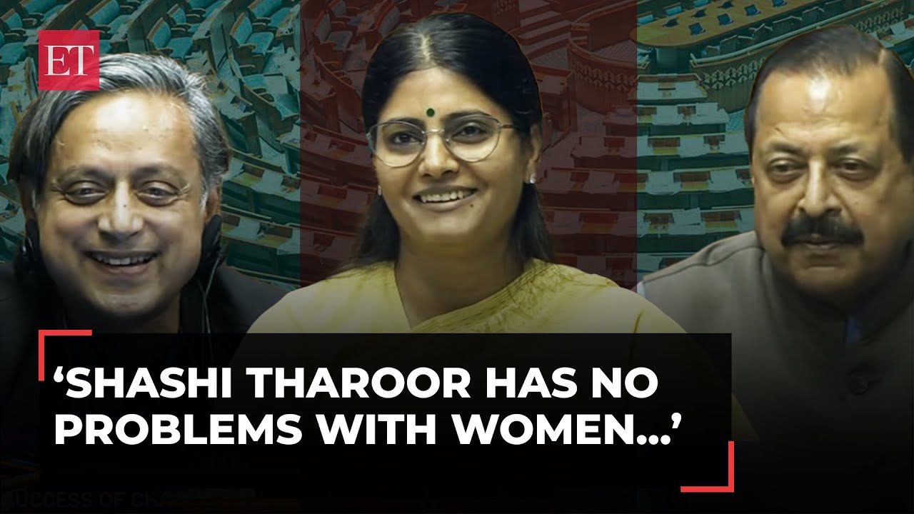 'Shashi Tharoor has never been anti-women': Jitendra Singh in Lok Sabha