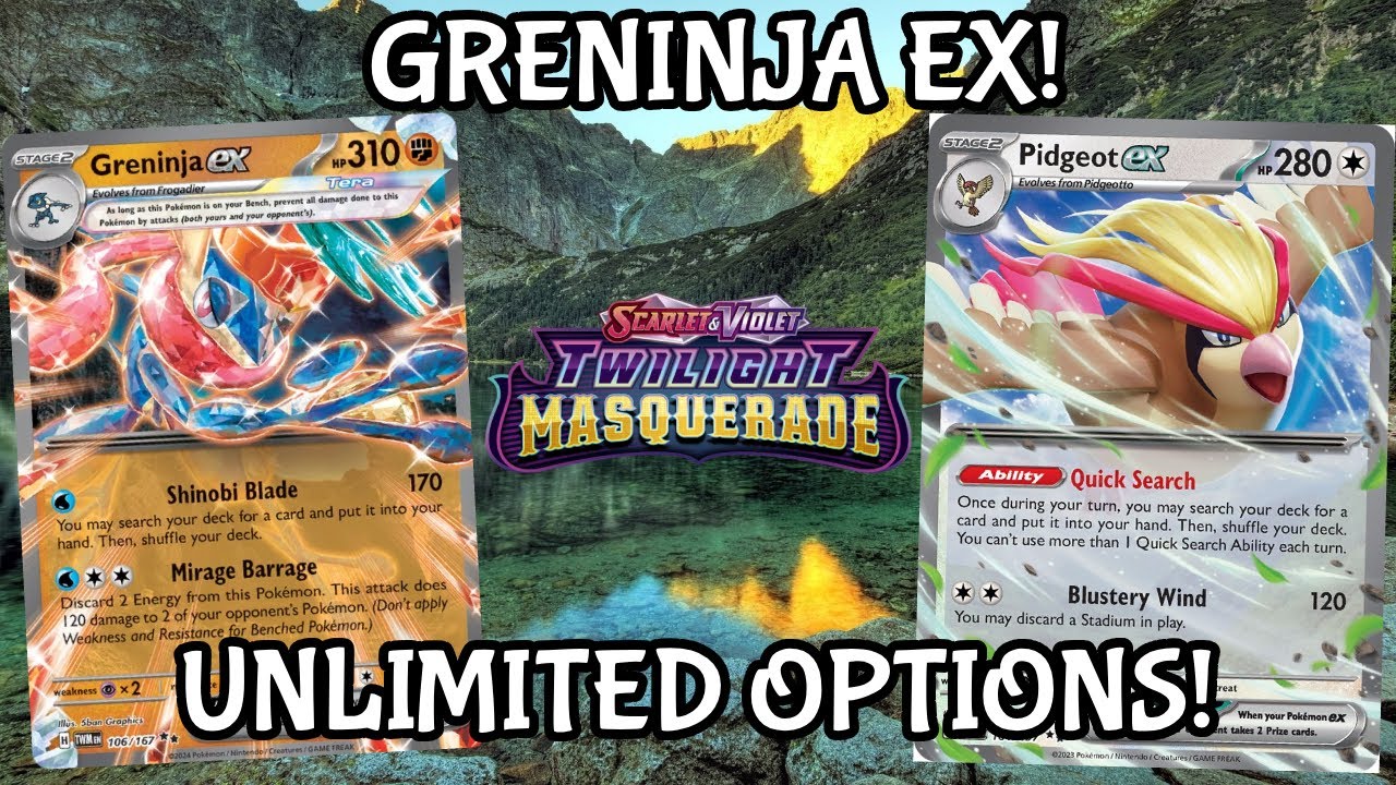 GRENINJA EX! AN OPTION FOR EVERY SITUATION!