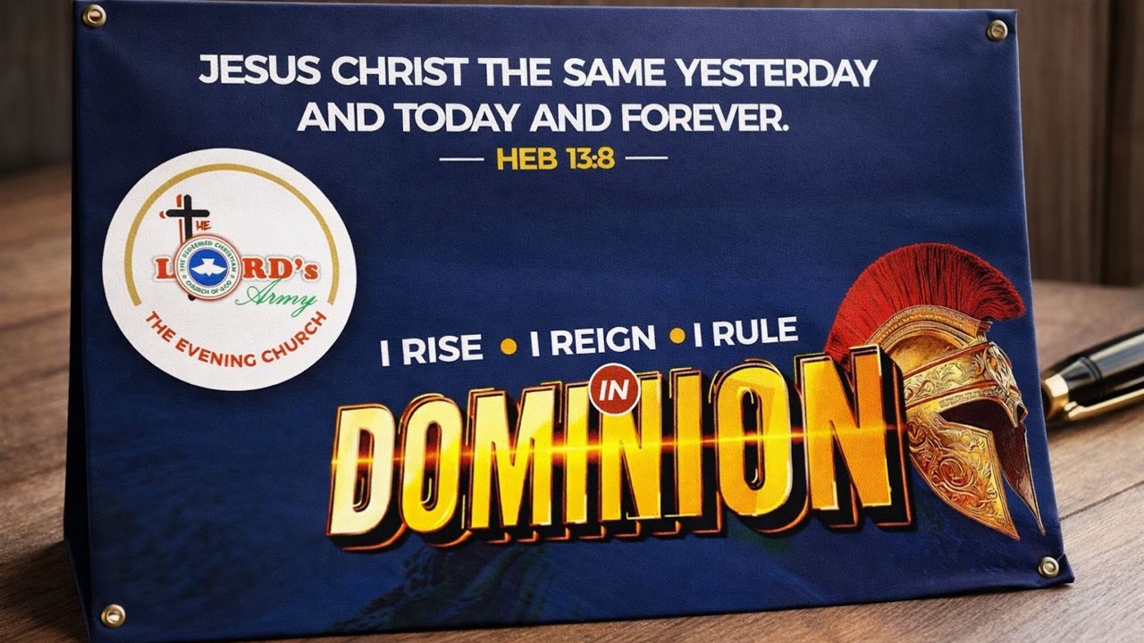 THE EVENING CHURCH OF RCCG The LORD's Army - Everlasting Joy Service - 7th Mar., 2026