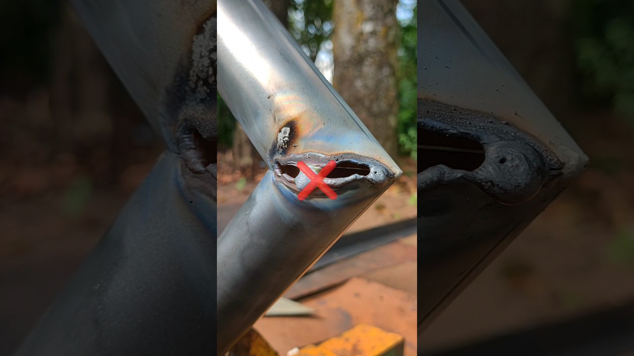 The most effective way to weld thin pipe corners is with stick welding