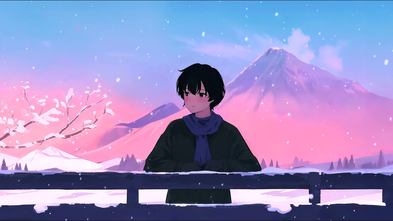 Zen in the Snowfall  ⛄  Christmas cozy lofi