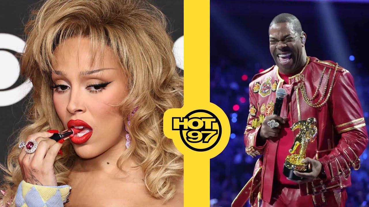 VMAS: Busta Rhymes Honors Ananda Lewis, Doja Cat Eats Her Lipstick + Old Man Ebro Is Young Again