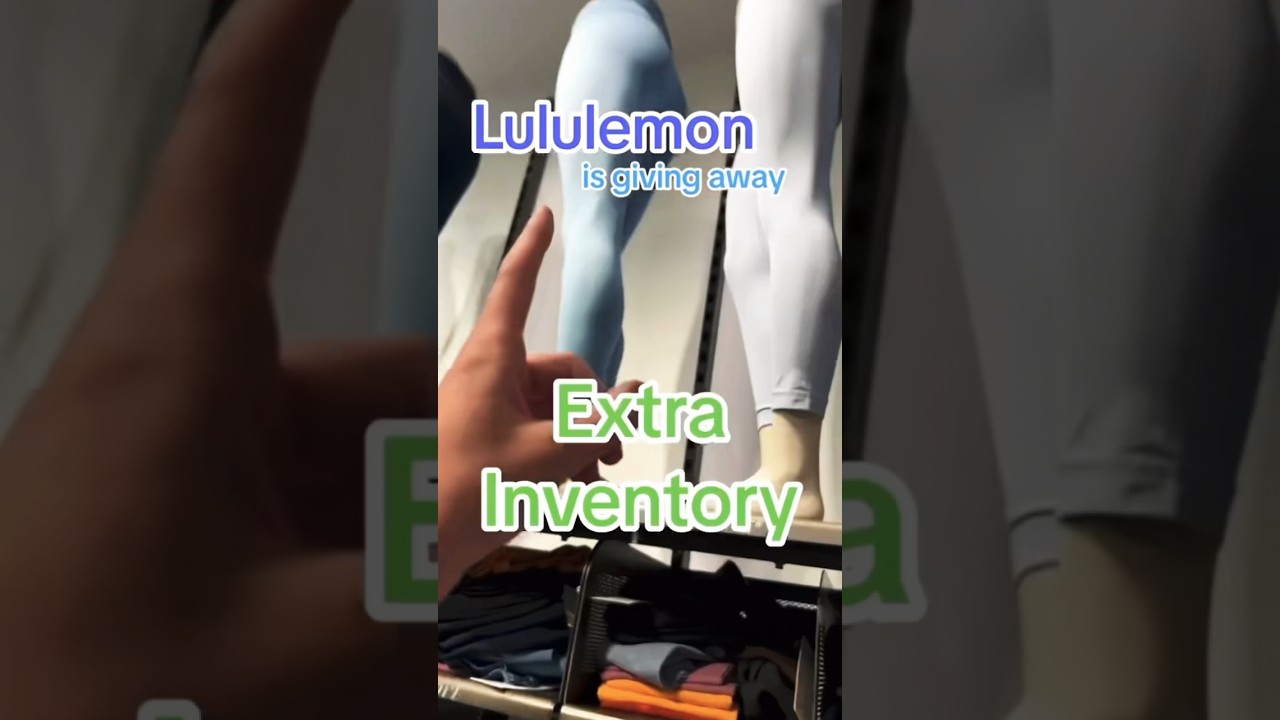 How to get Excess Lululemon Inventory for CHEAP