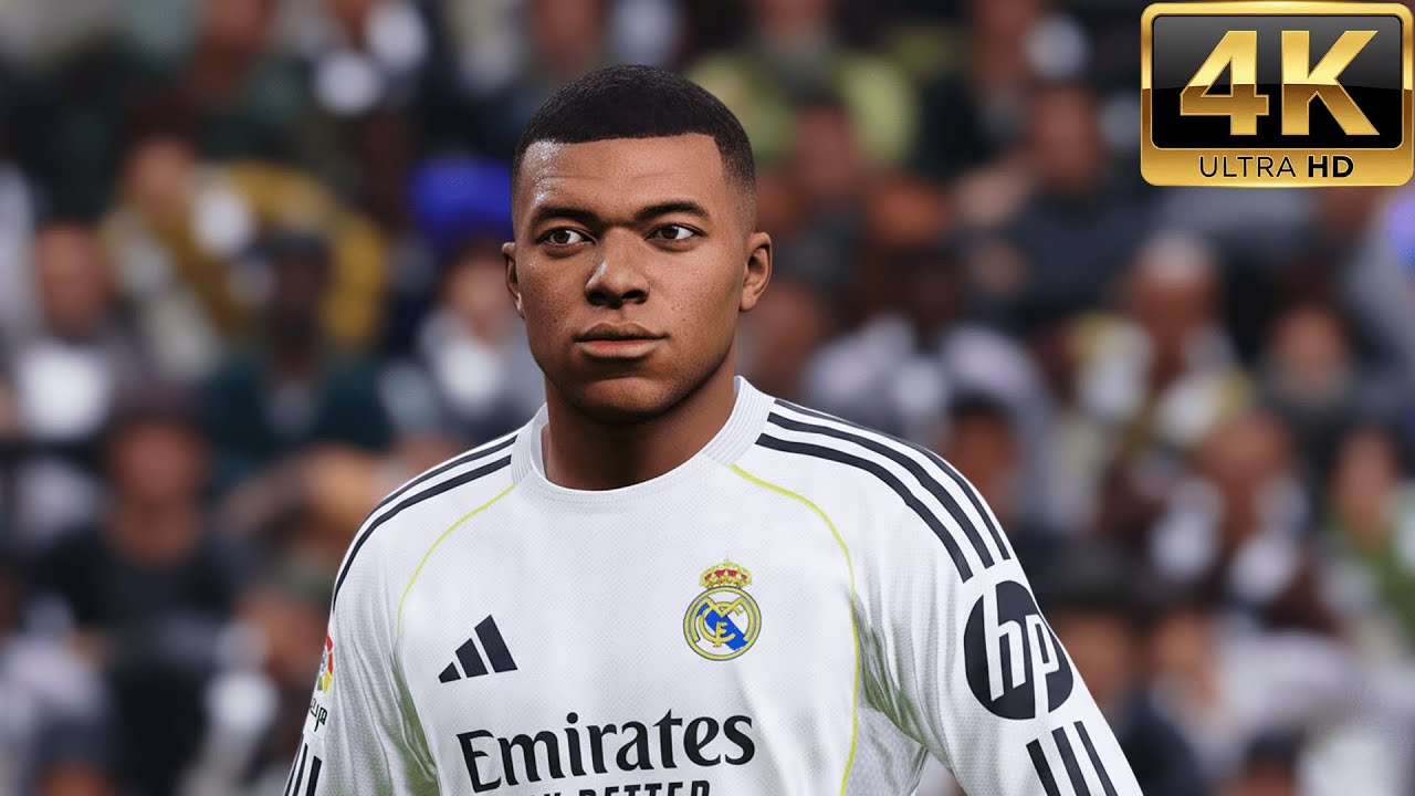 4K | Модификация графики и звука Ultra Realism для PES 2026 | Аль-Наср против Реал Мадрид