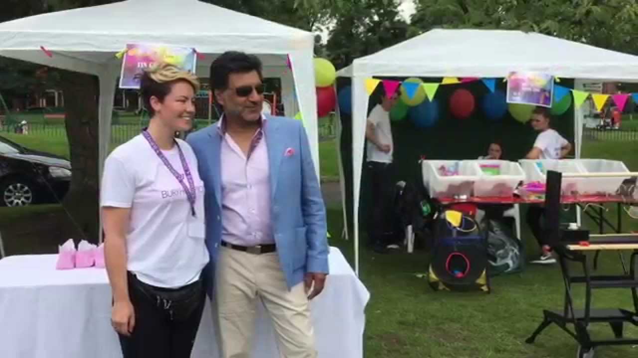 Marc Anwar from Corrie Opens 'Not The Party In The Park', Clarence Park, Bury