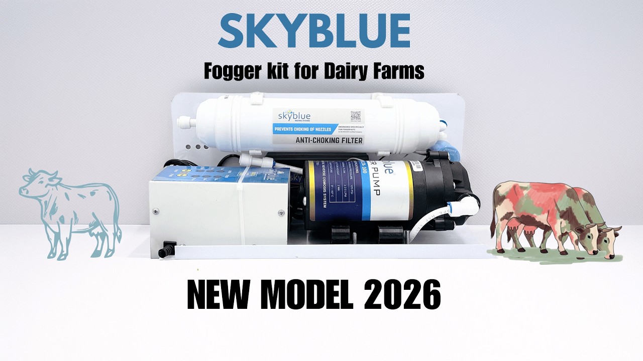 Install Fogger system for dairy farms | Call 8360703374 | | फोगर किट | Fogger Kit |Skyblue GEN 2 kit