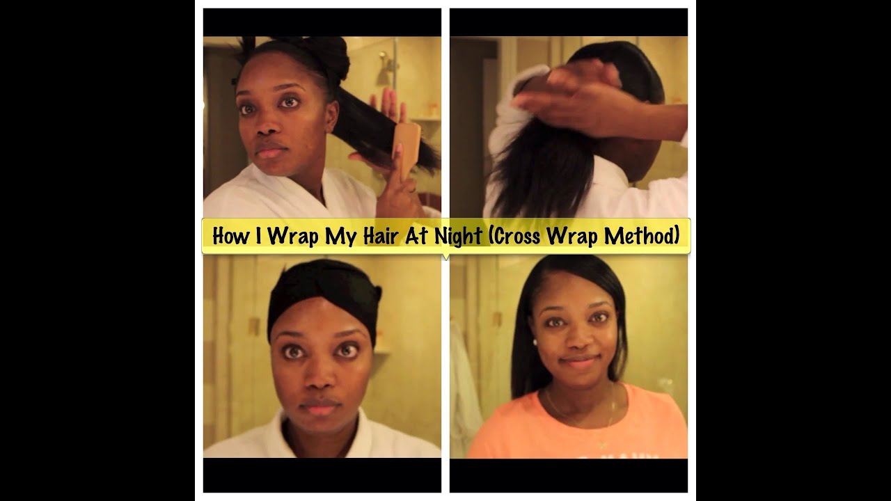 #75: How I Wrap My Hair At Night (Cross Wrap Method)