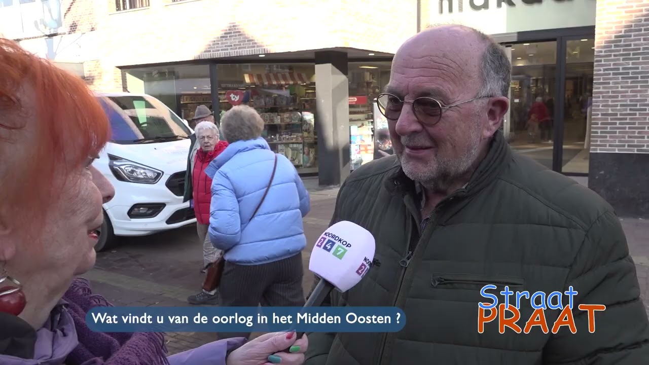 Straatpraat over de oorlog in het Midden Oosten