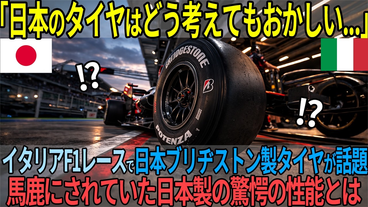 「日本製のタイヤは異常だ...」シューマッハを世界王者にした
