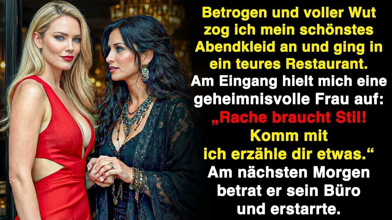 Als mein Mann mich betrog, zog ich mein schönstes Kleid an und ging in ein teures Restaurant,