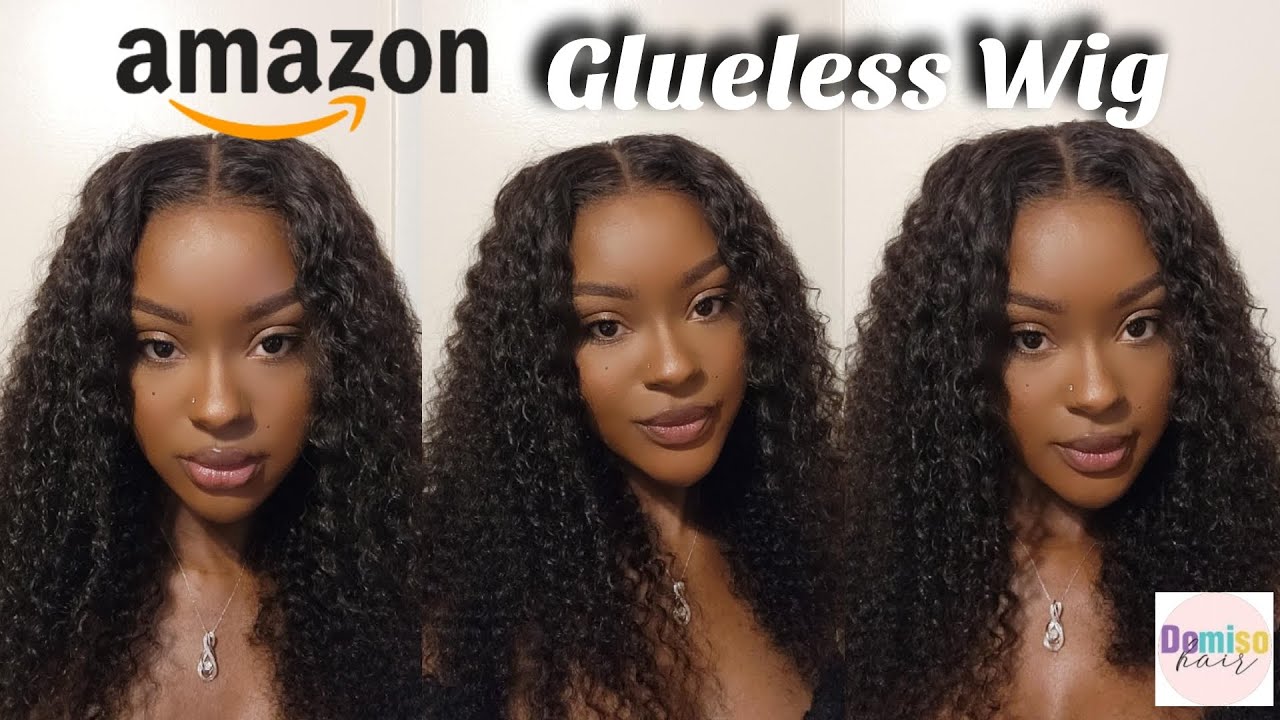 Affordable Amazon Deep Wave Glueless Wig | Ft. Domiso Hair | Review