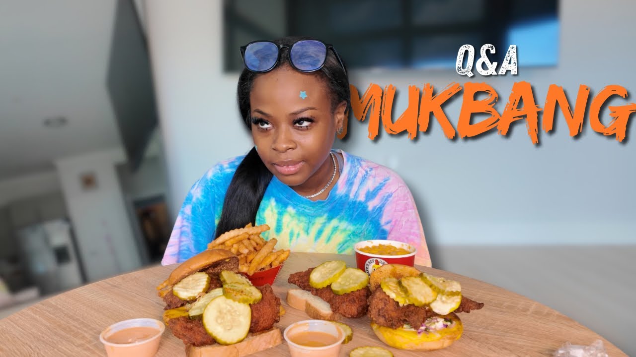 Answering Questions I’ve Been Avoiding… | Mukbang Q&A 🍗
