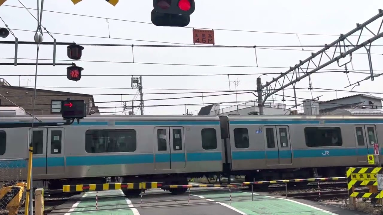 京浜東北線(東海道本線)　雑色踏切