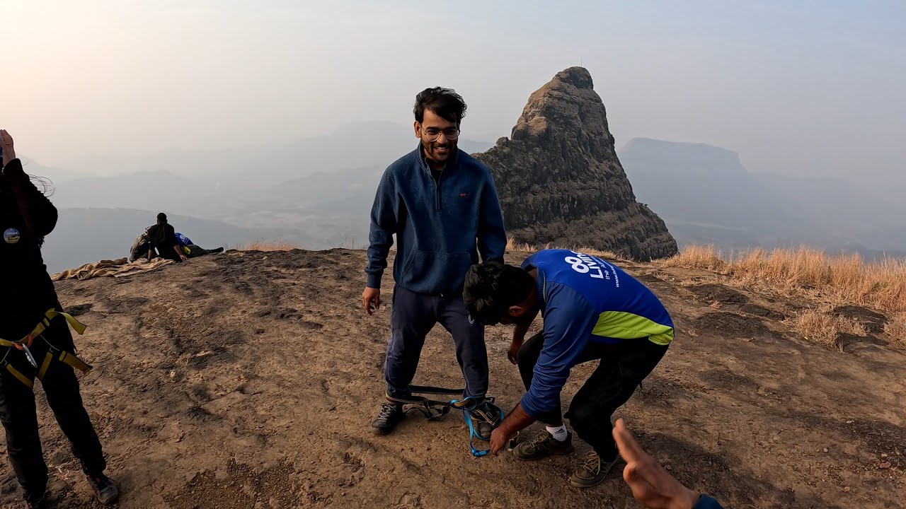 Lingana Fort|Valley Crossing ,Climbing and Rapelling 1/3