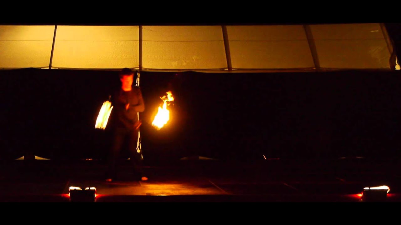 Cyrille Humen fire Performance at the EJC fire Gala Show