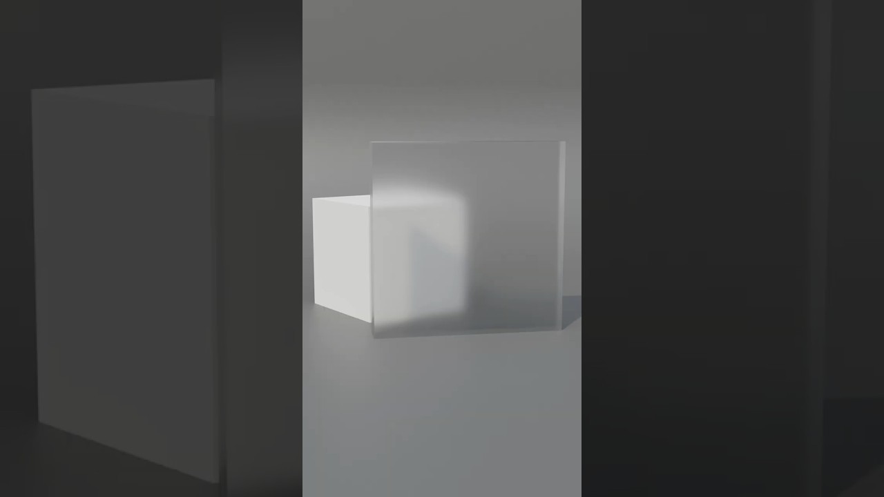 NOOB vs PRO: How to Make Frosted Glass in Blender