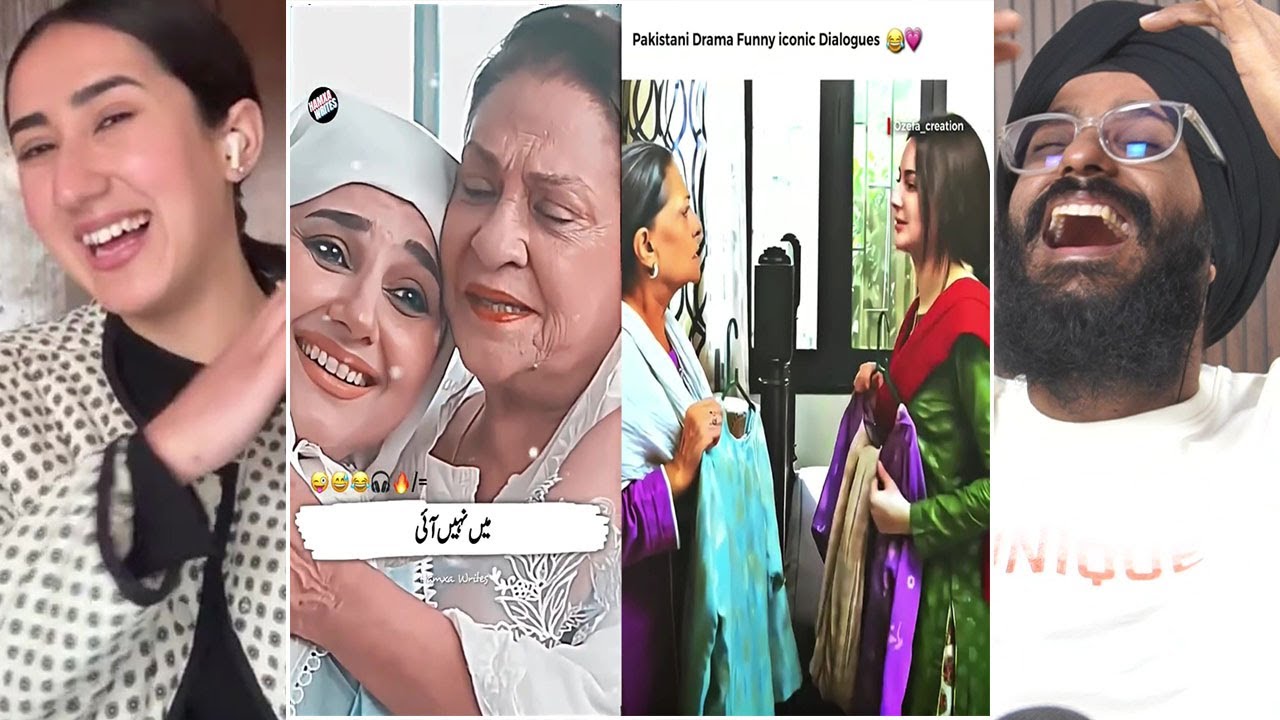 Indian Reaction to Funniest Pakistani Drama Scenes | Raula Pao