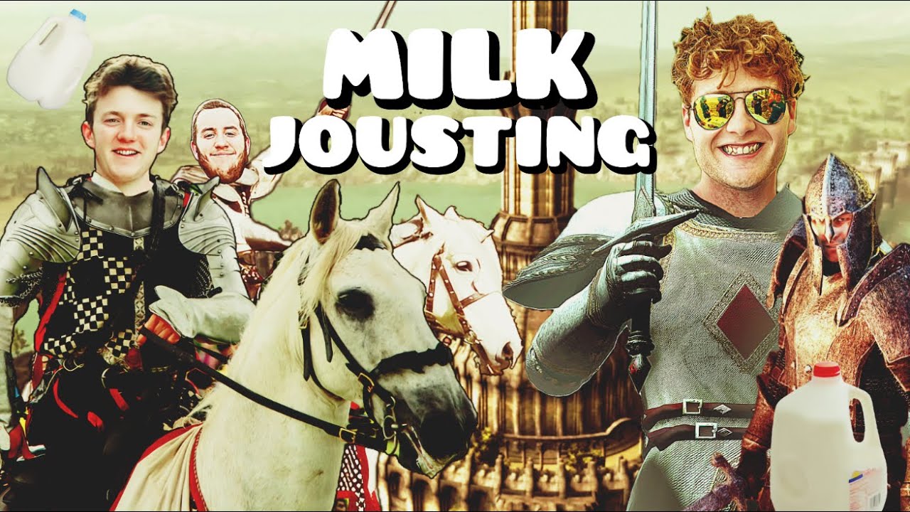 Milk Jousting
