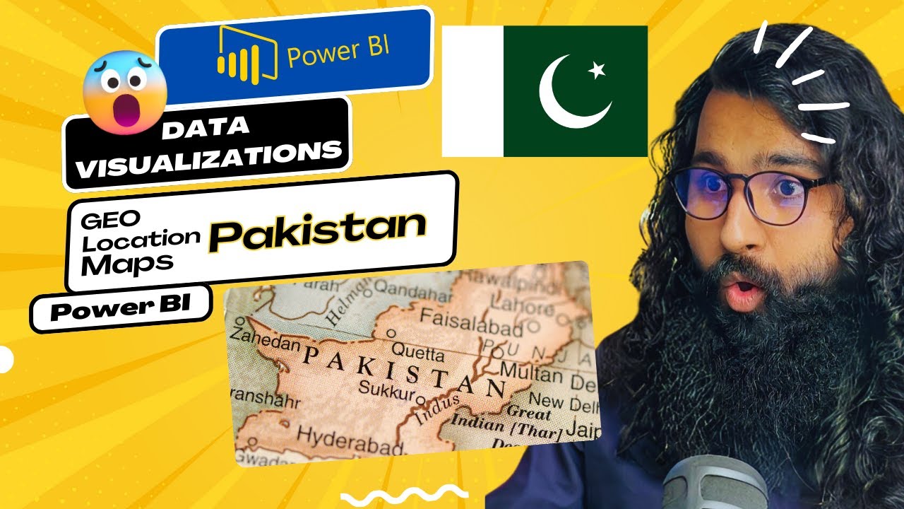 2.24. How to create Map of Pakistan in Power BI?