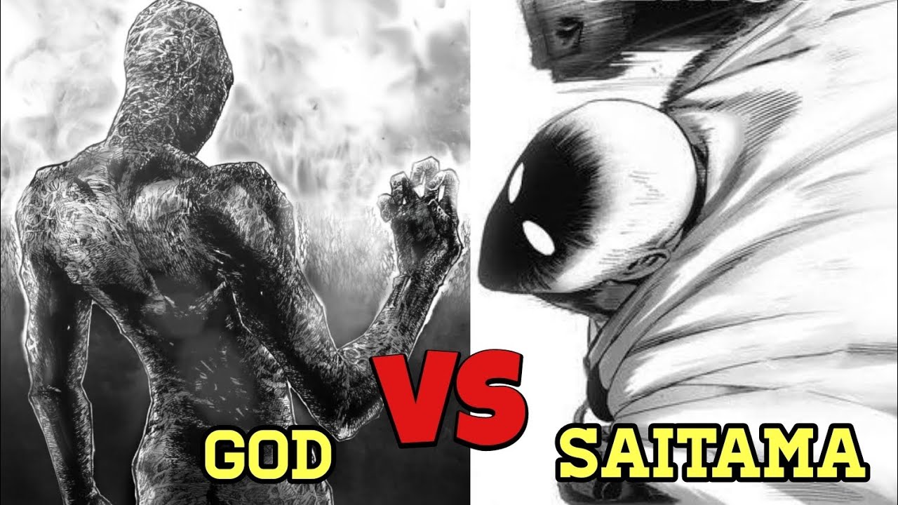 SAITAMA vs GOD | ONE PUNCH MAN | The Fight of Gods (Fanmade One Punch Man Comic)