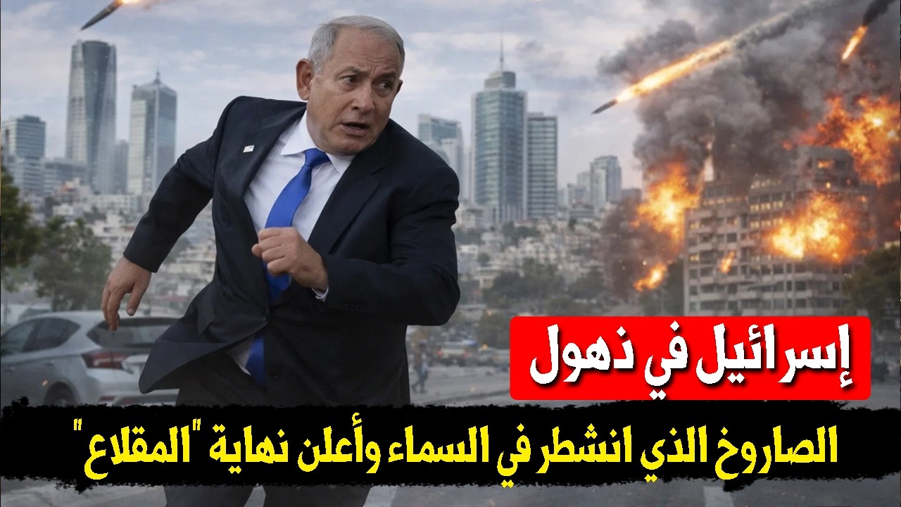 عاجل | صاروخ إيراني انشطاري يضرب تل أبيب ويُربك منظومات الاعتراض