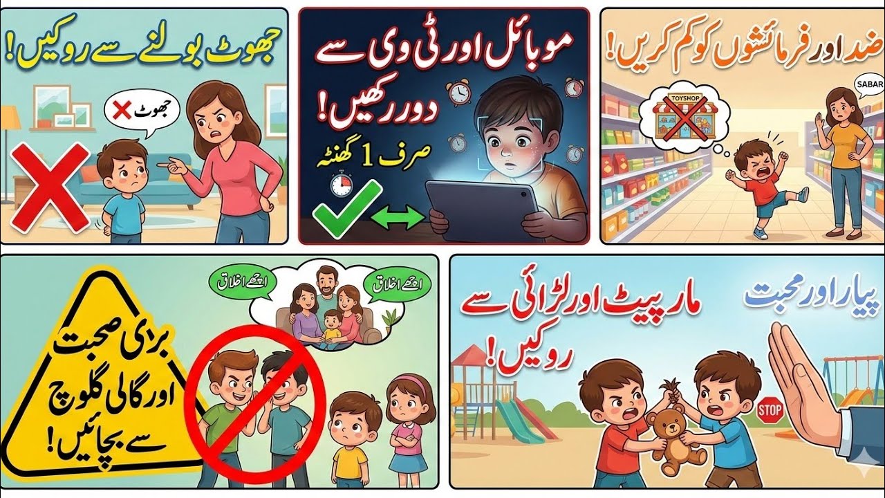 بچوں کے ساتھ یہ 5 کام کبھی نہ کریں | ہر والدین کے لیے ضروری نصیحت