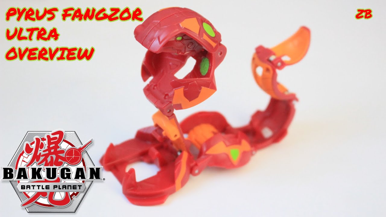 PYRUS FANGZOR ULTRA OVERVIEW - Bakugan Battle Planet Wave 3