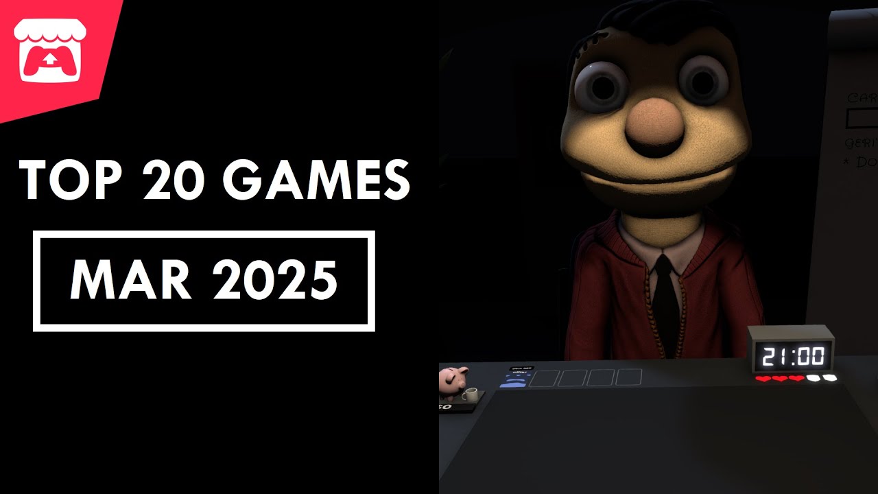 Itch.io's Top 20 Games of March 2025!