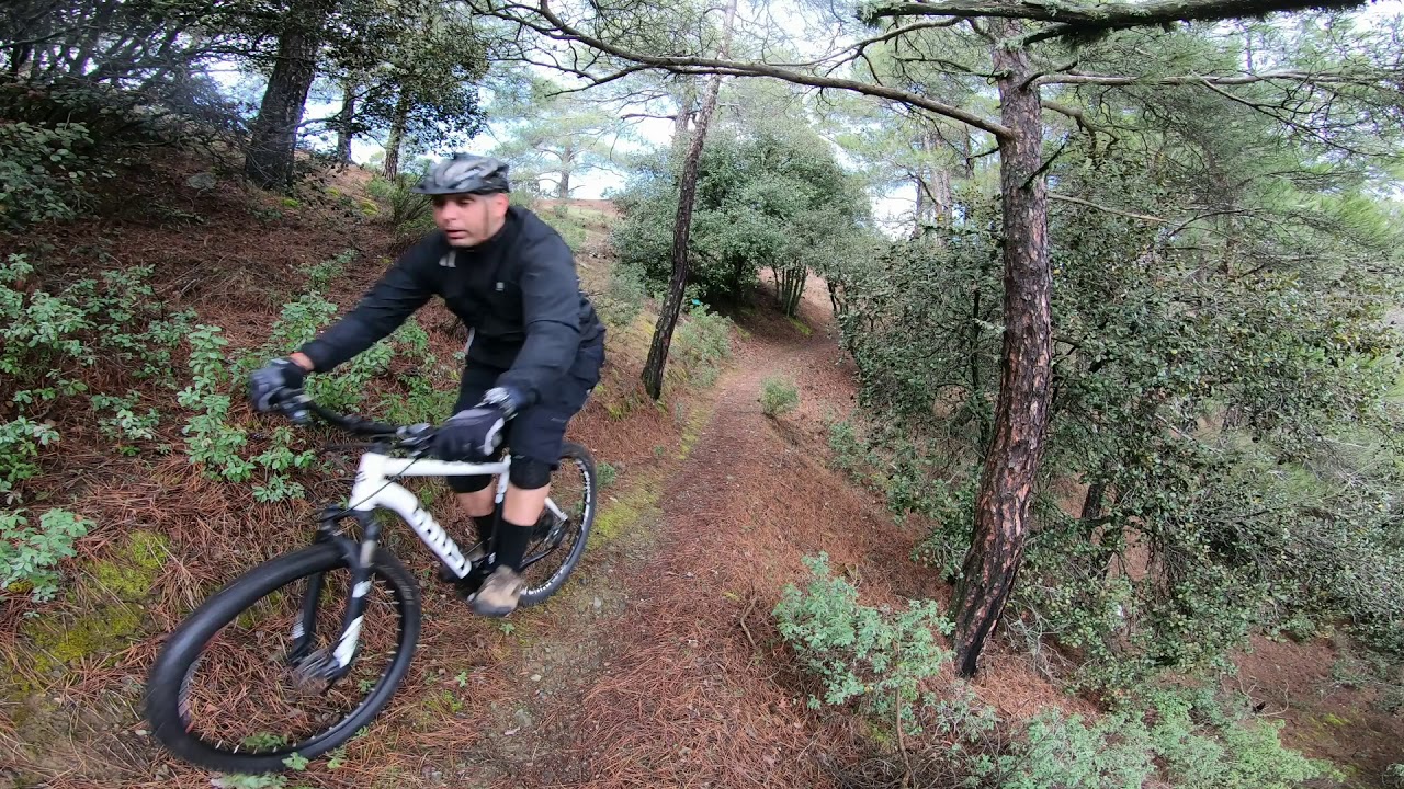 STAVROS TOU AGIASMATI TRAIL ENDURO MTB RIDING MARCH 2020