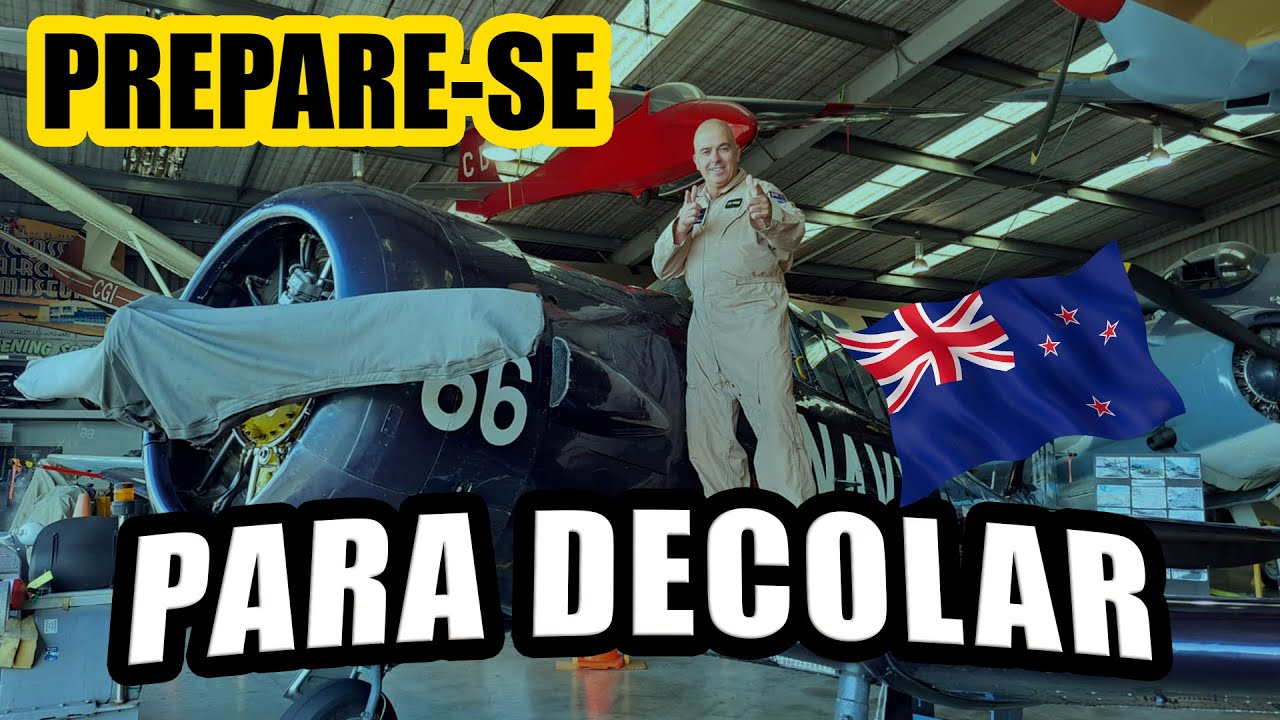O INCRÍVEL MUSEU da aviação -  AVIÕES DA 2° GUERRA Na Nova Zelândia  @classicflyersnz Leo From Rio