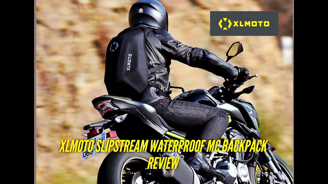 XLmoto Slipstream Waterproof MC Backpack Review