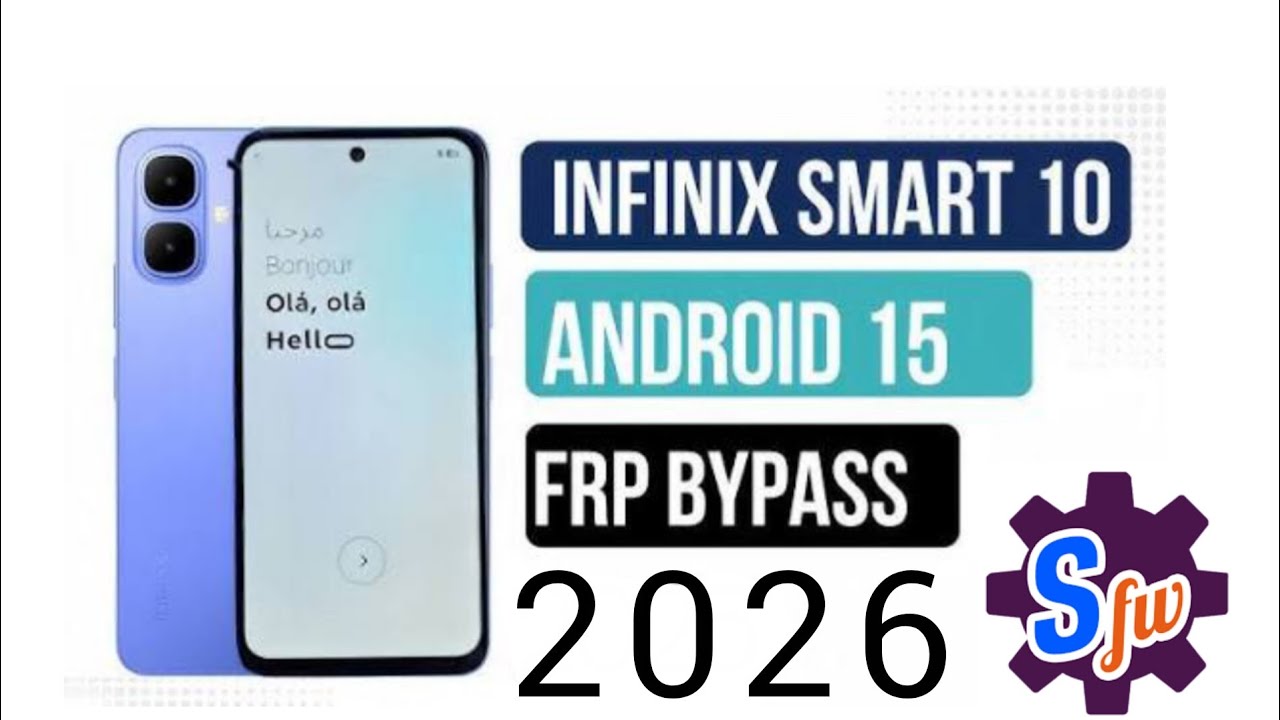 Infinix Smart 10 frp bypass whit samFw tool android15.2026#samfw#infinix#RJ  electronics repairing