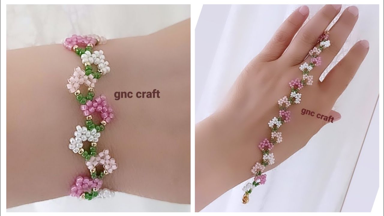 YAZLIK ÇİÇEK BİLEKLİK  SUMMER FLOWER BRACELET