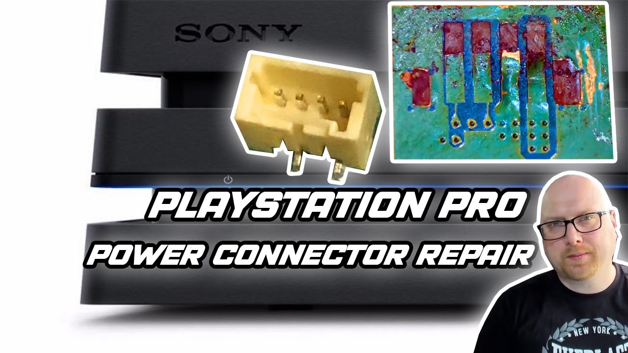 PS4 Pro Power connector repair