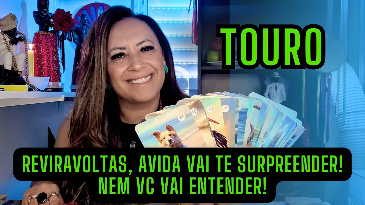 TOURO ♉️ REVIRAVOLTAS, NEM VC VAI ENTENDER! A VIDA VAI TE SURPREENDER!