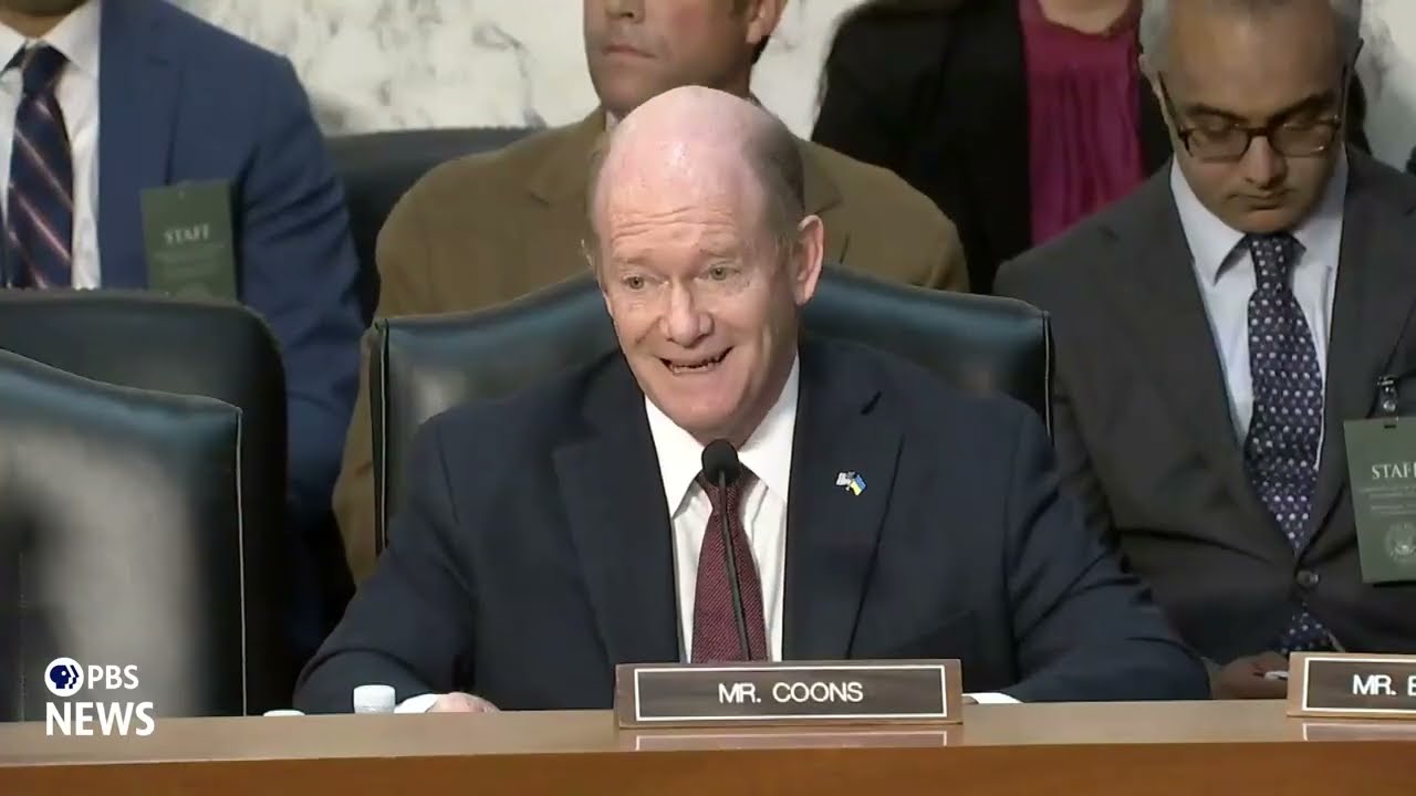 WATCH: Sen. Coons questions Blanche in attorney general confirmation hearing