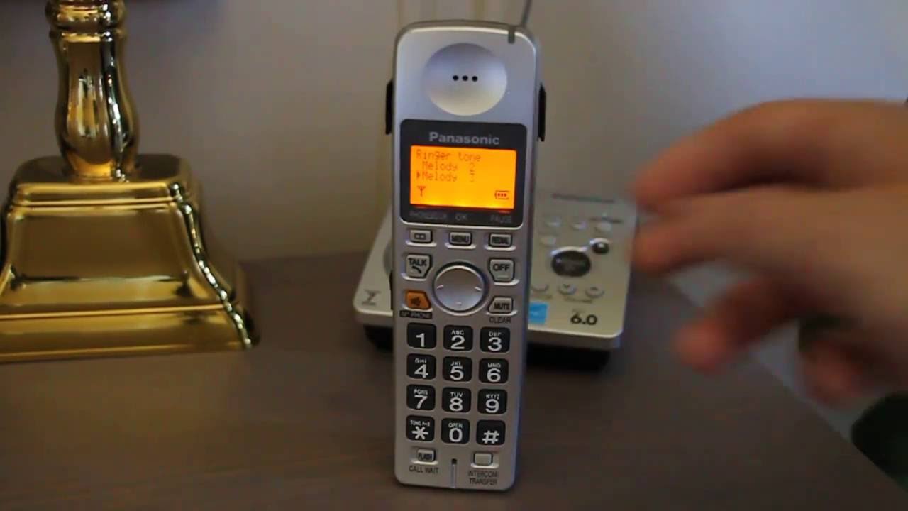 Ringtones on the Panasonic KX-TG1031S