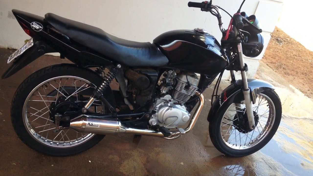Titan 150 , Com 3mm de Crf com escape Ks Rancig.