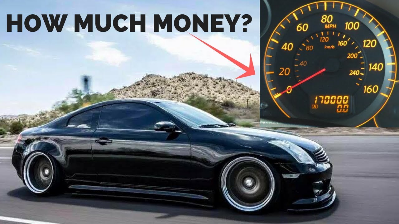 INFINITI G35 - 170,000 mile COST: 13 years LONG TERM ownership