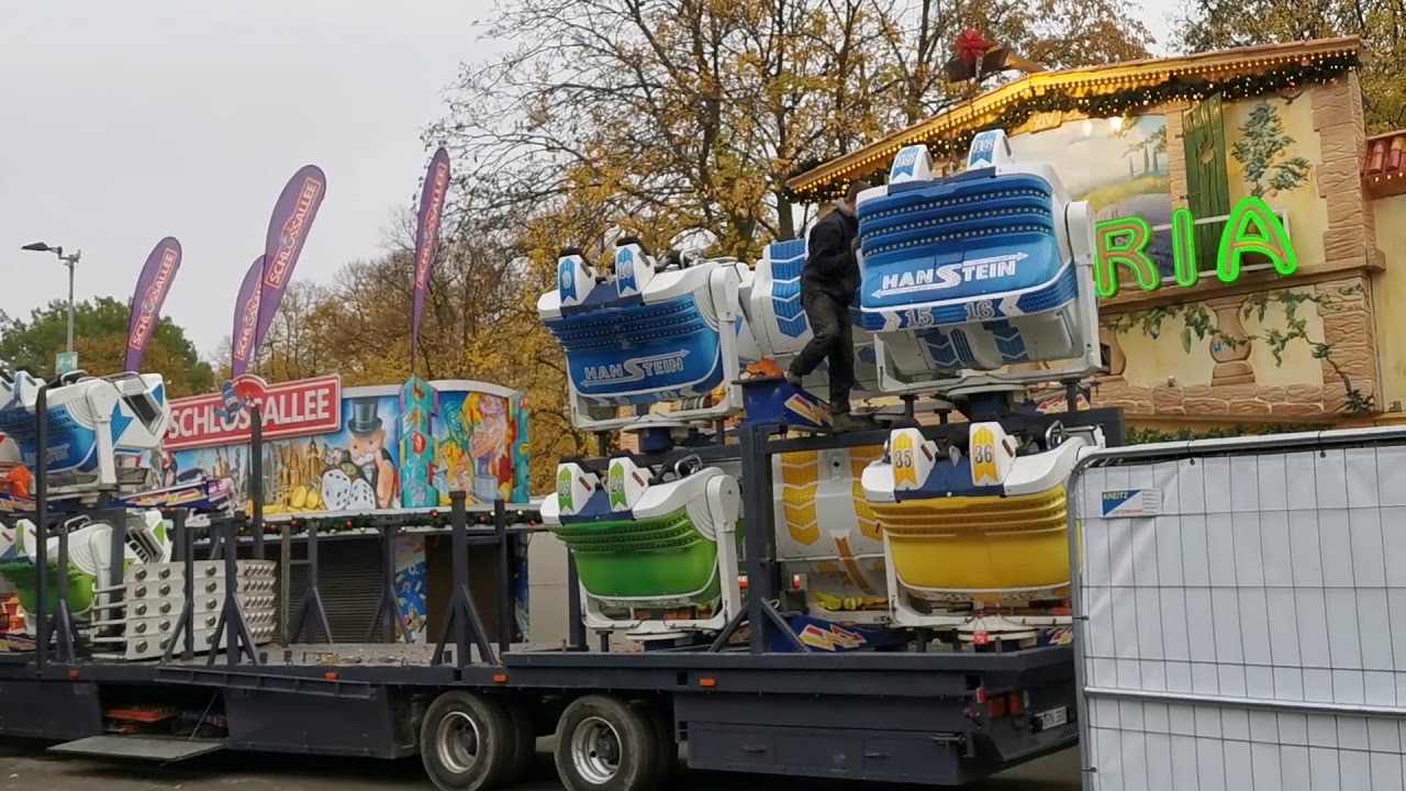 Aufbau Cranger Weihnachtszauber 15 Nov 2019