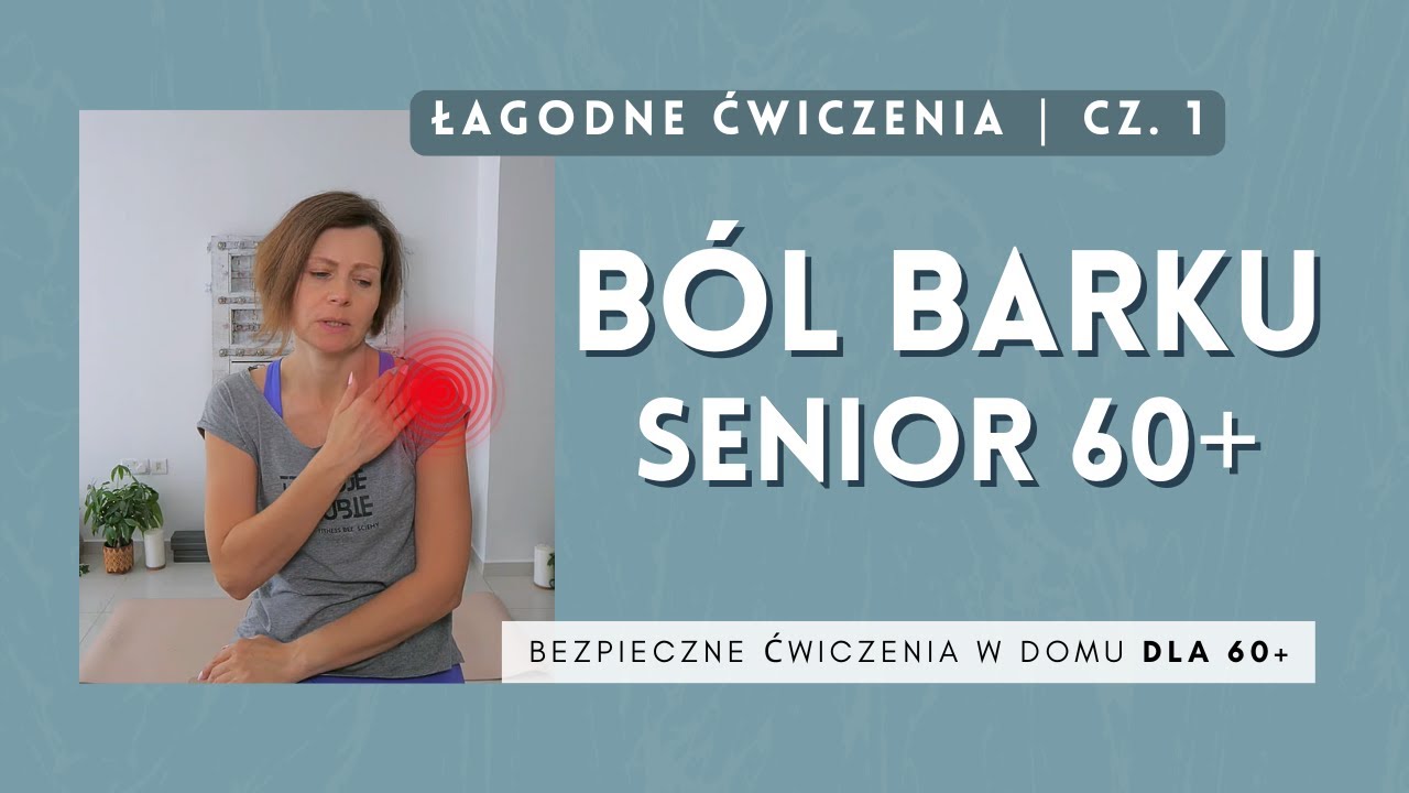 Ćwiczenia na ból barku i sztywność | Delikatny zestaw dla 60+  część 1/4