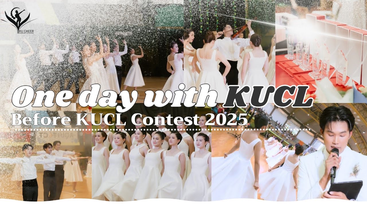 1 Day Vlog with KU Cheerleader | ก่อนงานแข่งพวกเราทำอะไรบ้าง ? 
