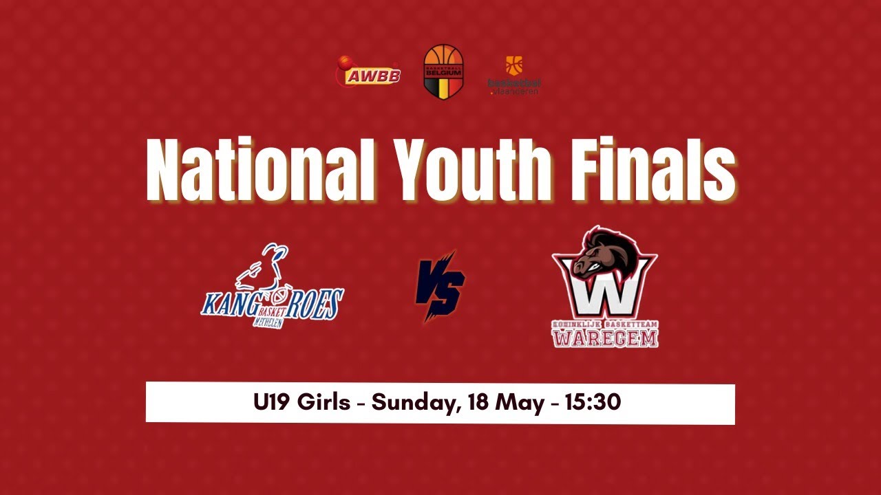 National Youth Finals 2025 | U19 Girls | Kangoeroes Basket Mechelen vs. G&V Breakpoint Waregem