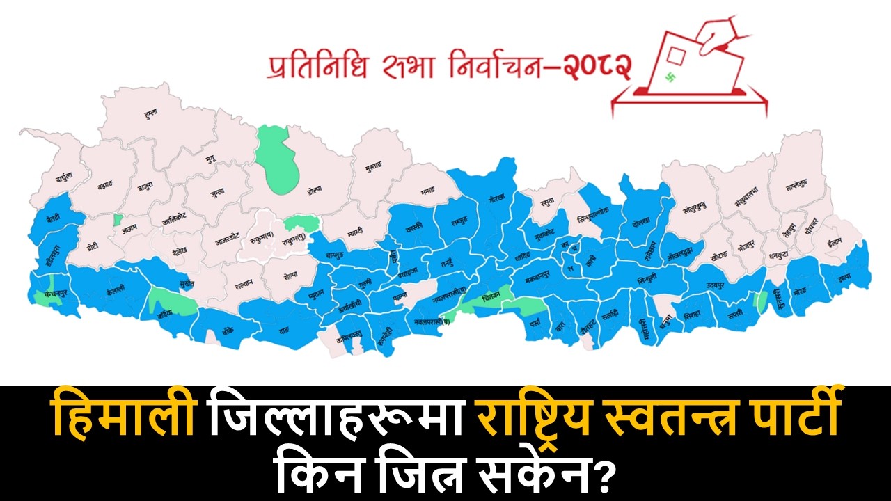 हिमाली जिल्लाहरूमा राष्ट्रिय स्वतन्त्र पार्टी किन जित्न सकेन?  BALEN लाई सानदार जितको बधाई छ |