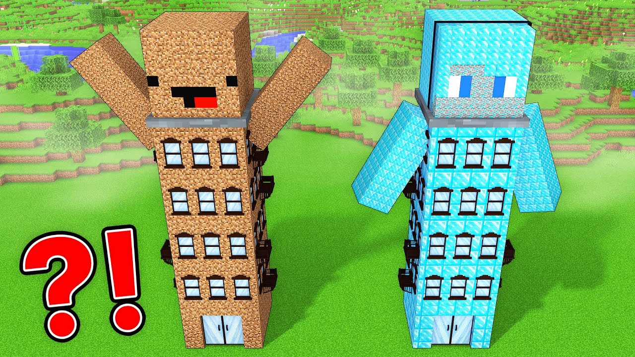 Mikey and JJ Became POOR vs RICH SKYSCRAPERS in Minecraft (Maizen)