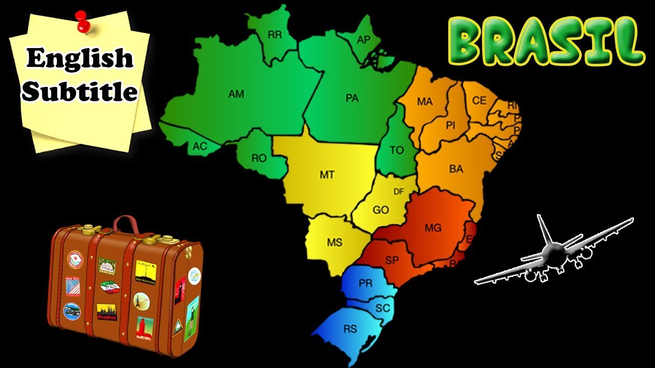 ASMR Binaural 🎧 Mapa do BRASIL | Around the World | English Subtitles | Whisper Português BR