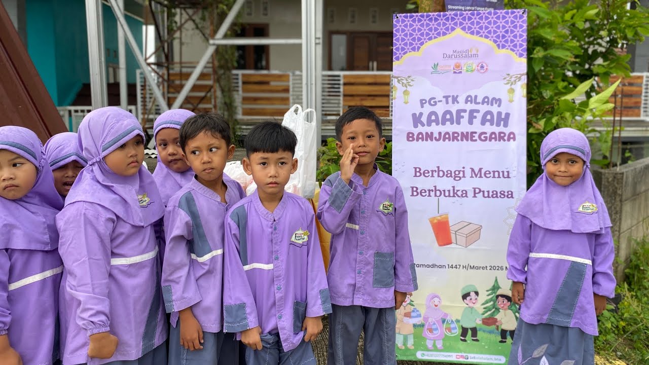 Buka Bersama & Berbagi Menu Berbuka Puasa PG–TK Alam Kaaffah