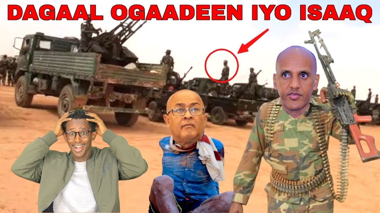 DEG DEG DAGAALKII UGU CUSLAA OGAADEEN IYO ISAAQ XADHIGA TALIYE XASAN CIRAAQI KIISKIIS AB CUSLAADAY,.